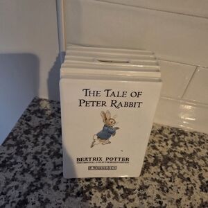 Beatrix Potter Peter Rabbit Book Money Box Bank